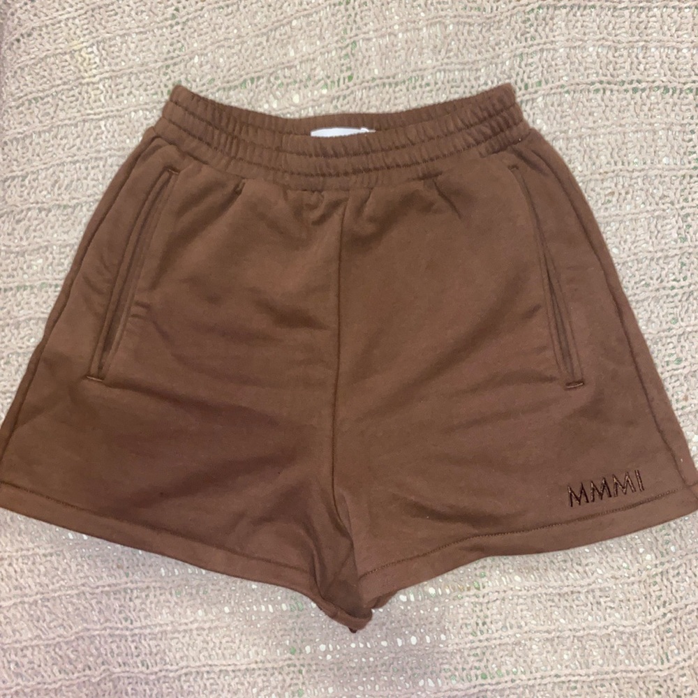 MY MUM MADE IT Jersey Boxer Shorts in Brown